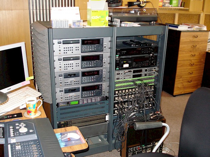 Patchbay in the Reduta Hall and Czech Broadcasting studio, Olomouc, Czech Republic