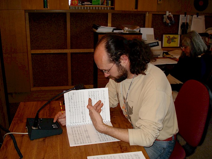 Richard Mlynář, Recording Director for Contrasts and String Quartet